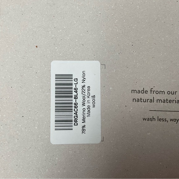 NIP Wool& Maggie Swing Dress Short Sleeve Wool Blend Size Large - Picture 3 of 4